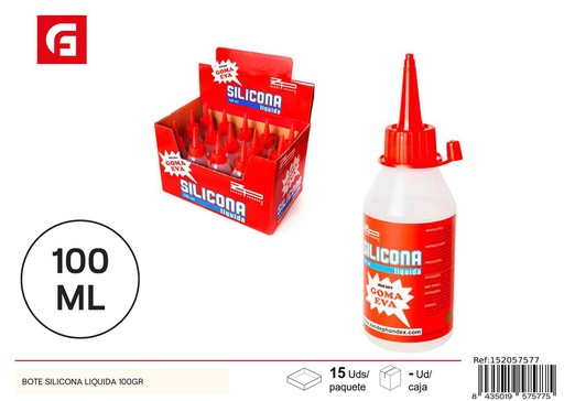 [152057577] Silicona líquida 100 ml - Materiales para manualidades