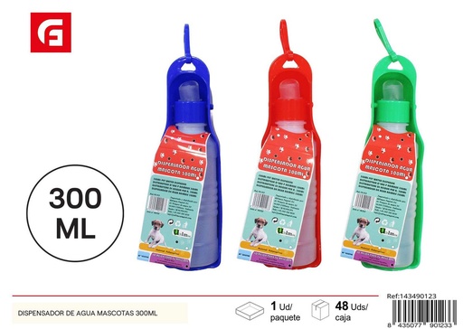 [143490123] Dispensador de agua para mascotas 300 ml - Accesorios de mascotas