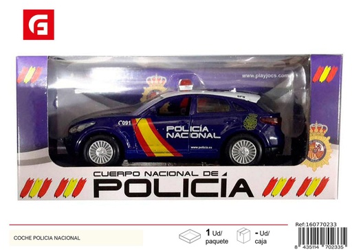 [160770233] Coche Policía Nacional - Juguetes para niños