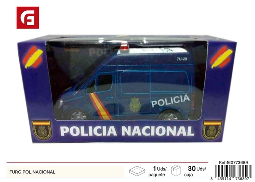 [160773689] Auto de juguete modelo Policía Nacional - Juguetes y vehículos