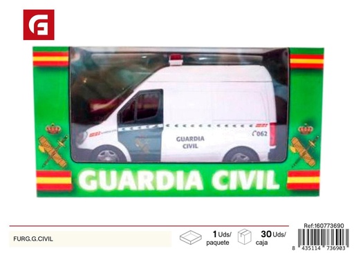 [160773690] Auto de juguete modelo Furgón Civil - Juguetes y coches