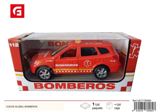 [187778080] Coche de bomberos Global - Juguetes de coches