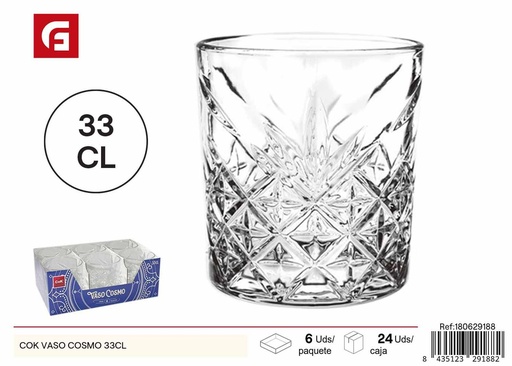 [180629188] Vaso Cosmo 33cl - Vasos de vidrio y cerámica