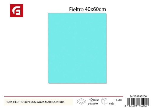 [153895206] Hoja de fieltro 40 x 60cm - Materiales de manualidades