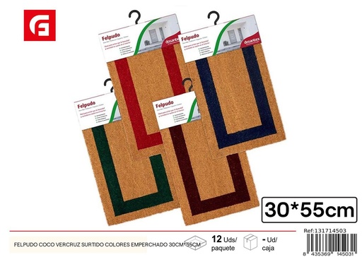 [131714503] Felpudo coco vercruz surtido colores 30cm*55cm - Accesorios decorativos