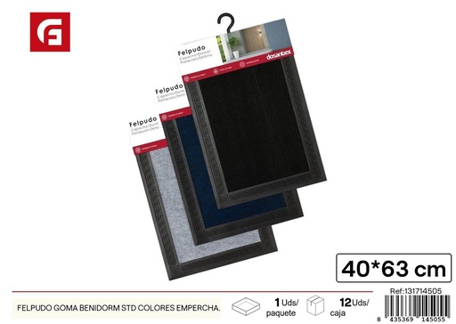 [131714505] Perdido de goma para felpudo 40x63cm - Accesorios para el hogar