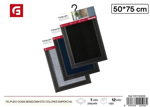 [131714506] Felpudo de goma 50*75 cm - Artículos de decoración