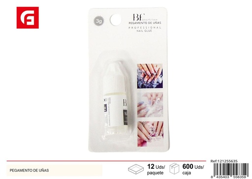 [121255635] Pegamento de uñas rosa - Productos de belleza para manicura