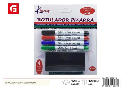 [152620614] Ratulario para pizarra con borrador - Materiales de escritura y oficina