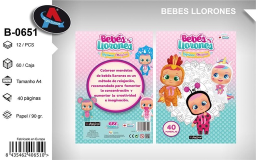 [165740651] Librito de Bebés Llorones - Material escolar