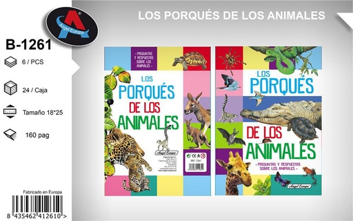 [165741261] Los porqués de los animales - Literatura infantil y cuentos educativos