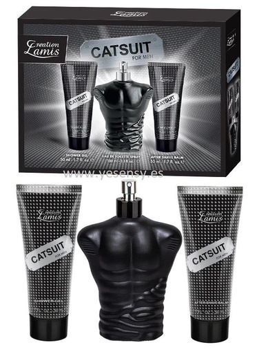 [6291012002654] Estuche 3 piezas CatSuit Men: eau de toilette, gel y aftershave