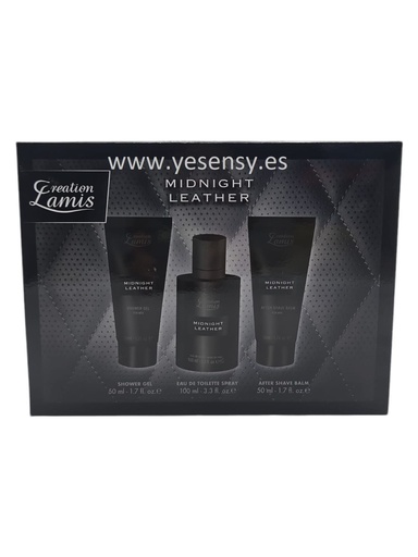 [6291012005525] Estuche 3pza Eau+Gel+Body Midnight Men para cuidado personal