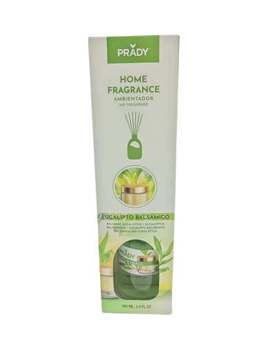 [183410792] Mikado ambientador eucalipto balsámico Prady 100ml para el hogar