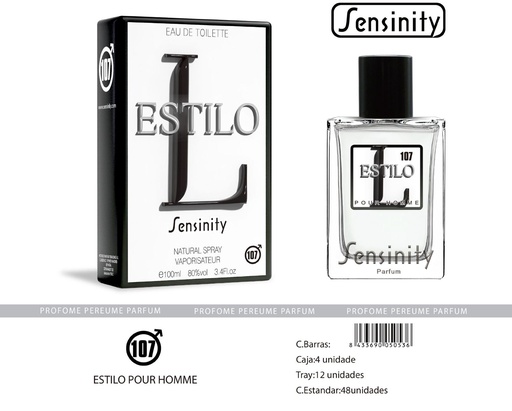 [HYS107] Perfume "Estilo" para hombre - Fragancia masculina