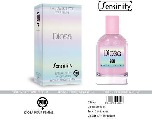 [MYS208] Diosa Pour Femme perfume para mujer