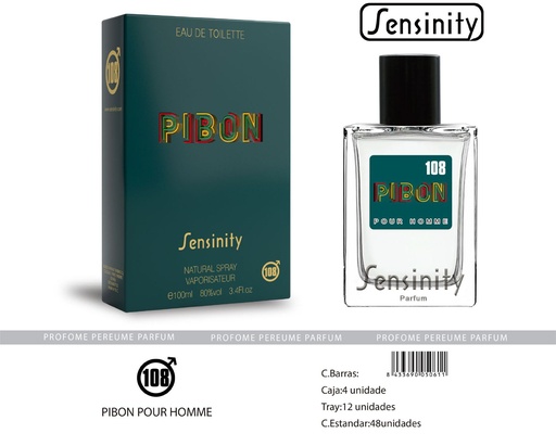 [HYS108] Perfume "Pibon" para hombre - Fragancia masculina