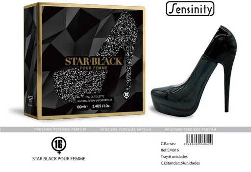 [EM016] Perfume STAR BLACK pour femme - Fragancias de lujo