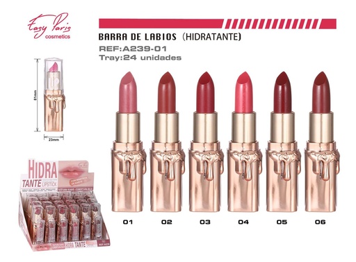 [A239-01] B. de labios hidratante con karité - 24 unidades