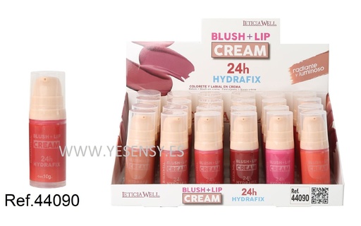 [8435433228028] Colorete + crema para labios 24/U 44090 - Maquillaje