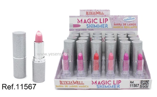 [8435433228639] Barra de labios magic shimmer 24/u Leticia Well