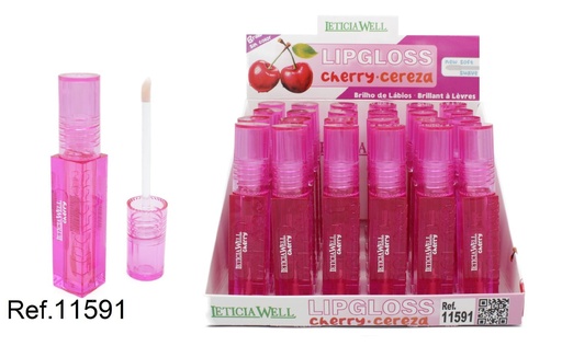 [8435433228868] Brillo labial de cereza 24 unidades 11591 - Maquillaje labial