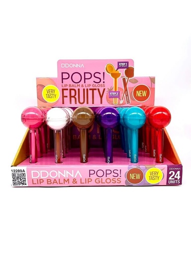 [8436045032362] Brillo labial & bálsamo labial DDONNA POPS! - Cosméticos