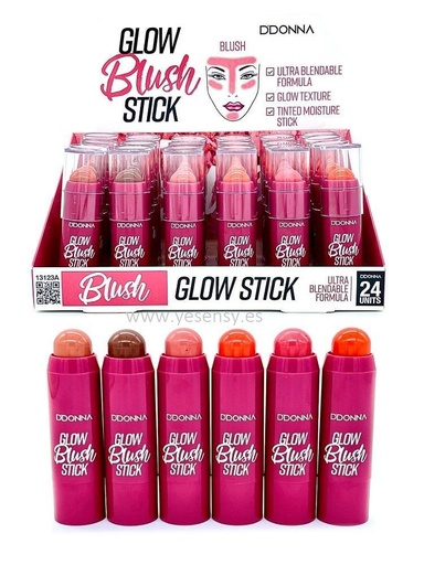 [8436045034724] Glow Blush Stick 24/u 13123A para un rubor resplandeciente