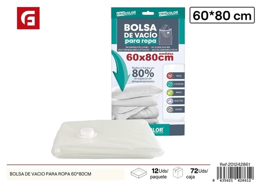 [201242861] Bolsa de vacío para ropa 60*80 cm - Organización