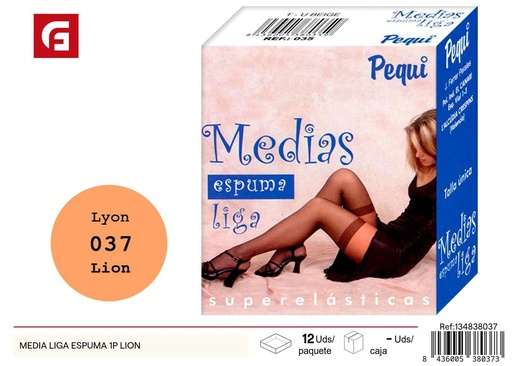 [134838037] Media liga de espuma 1 pieza lion - Mercería y medias
