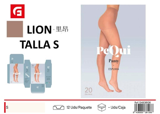 [134838106] Panty espuma Lion S para mujer