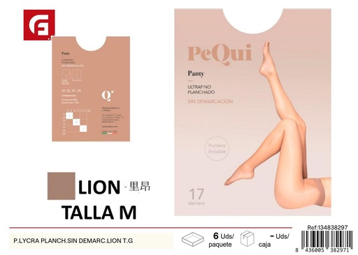 [134838297] Medias de lycra sin demarcación león T.G - Ropa