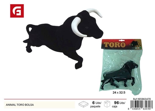 [165963470] Animal toro bolsa juguete para niños