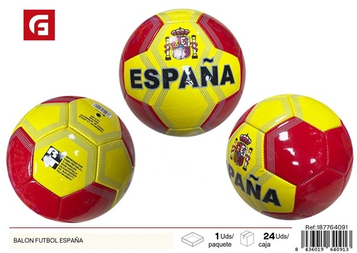 [187764091] Balón de fútbol España para deporte y juego recreativo