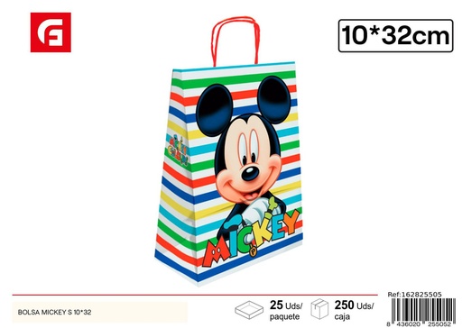 [162825505] Bolsa Mickey S 10x32 - Artículos de regalo y envoltura