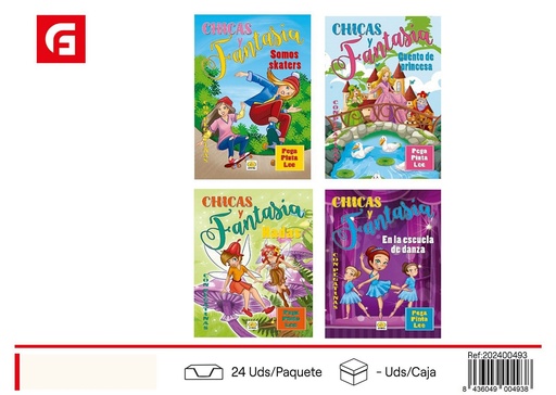 [202400493] Chicas y fantasías - Libro infantil temático  