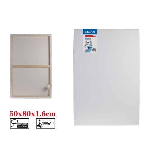 [687527] Lienzo 50 x 80 cm - Material de bellas artes 