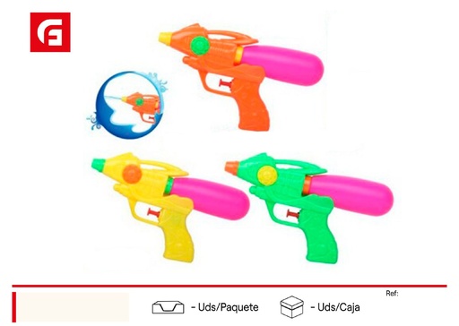 [203039937] Pistola de agua 21x12x4.5 cm - Juguetes de verano