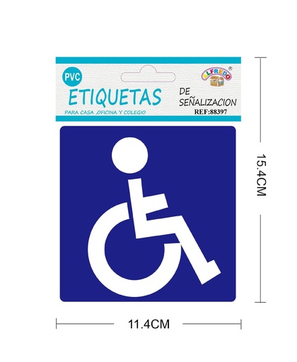 [88397] Etiquetas de señalización 11.4x15.4 cm - Etiquetas de PVC