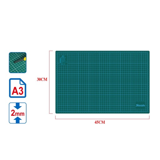 [689199] Base de corte 30x45x2mm - Herramientas de oficina