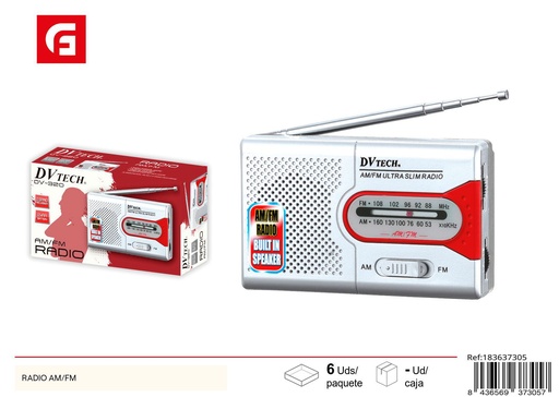 [183637305] Radio AM/FM - Electrónica y dispositivos de audio