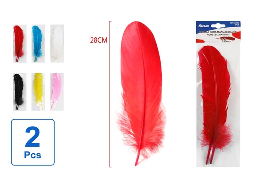 [689992] Plumas para manualidades - Manualidades y plumas