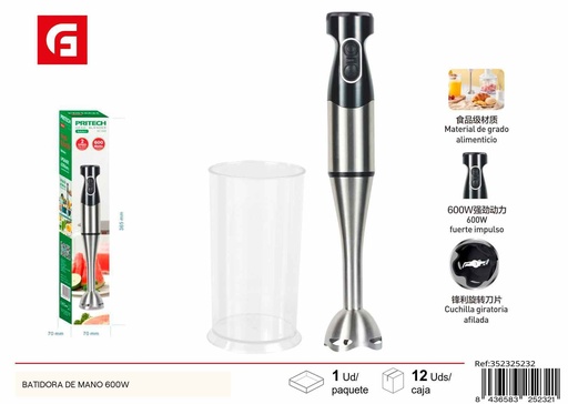 [352325232] Batidora de mano 600W - Electrónica de cocina