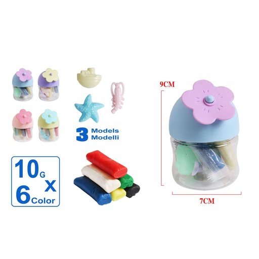 [998192] Plastilina para modelado y creatividad infantil