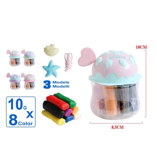 [998207] Plastilina para modelado y creatividad infantil