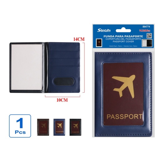 [864774] Funda para pasaporte - Material de oficina