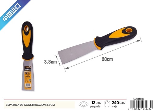 [01173] Espátula de construcción 38mm - Herramientas de bricolaje y construcción