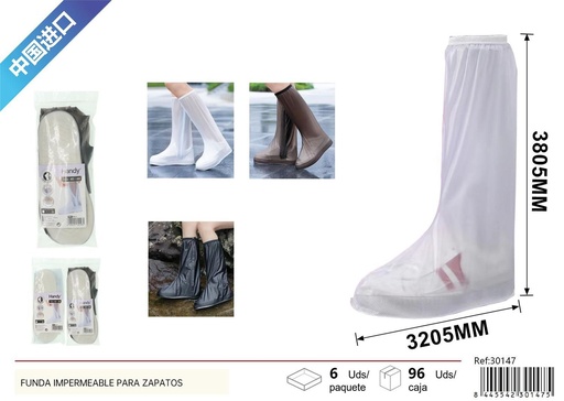 [30147] Funda impermeable para botas T45-46 - Artículos de lluvia