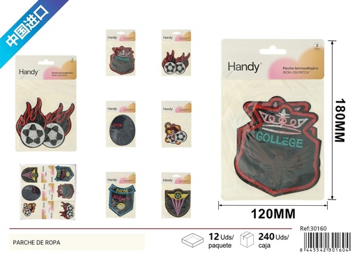 [30160] Parche decorativo de ropa - Accesorios de costura y parches