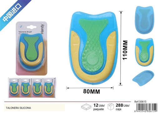 [30615] Talonera de silicona para hombre - Accesorios de calzado